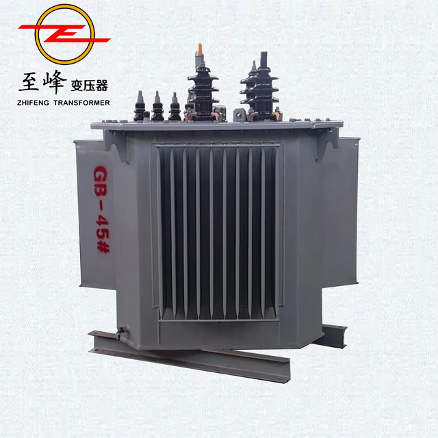 Durable Oil Immersed Transformer with Triangular Iron Core